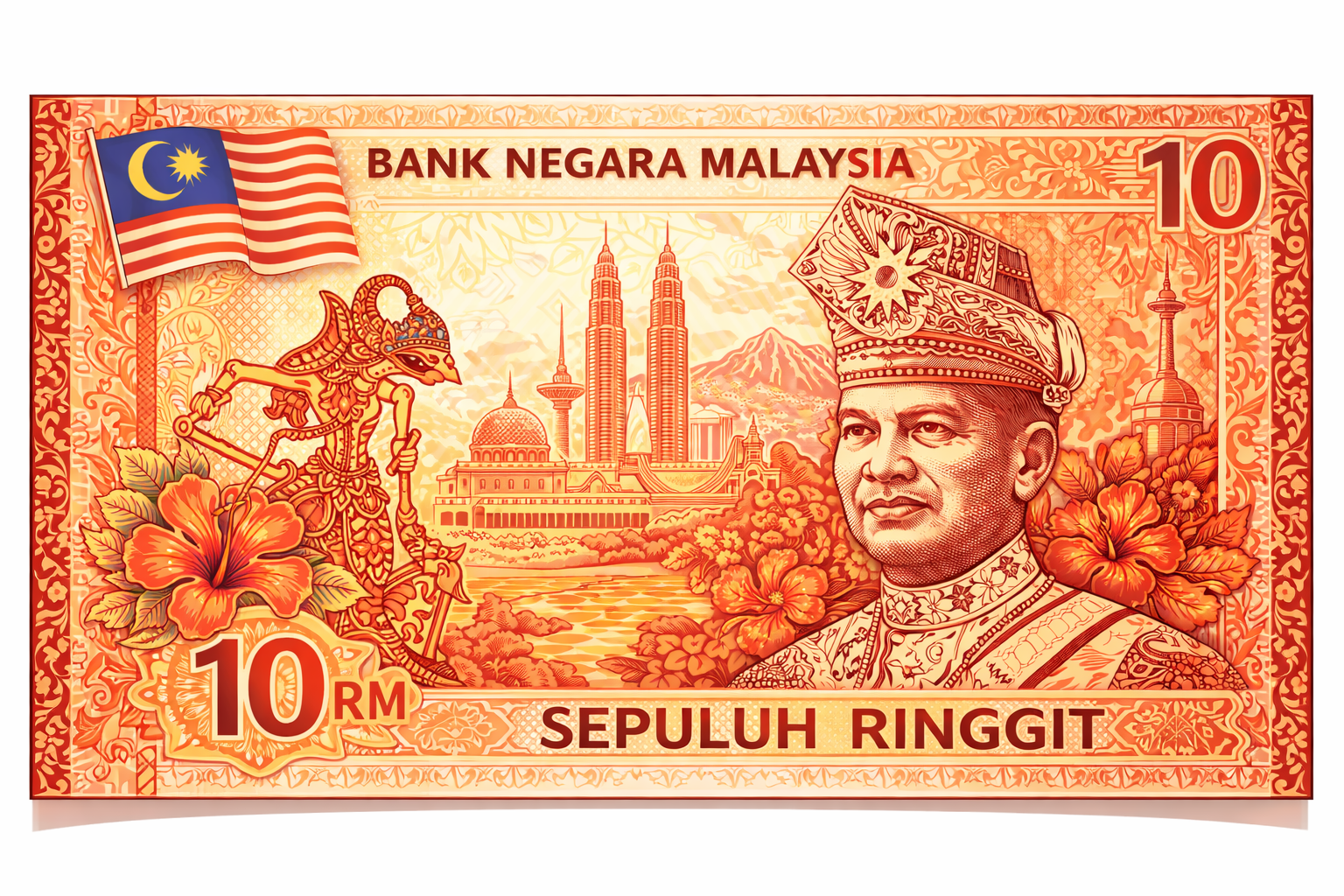 RM10 x 10 Keping